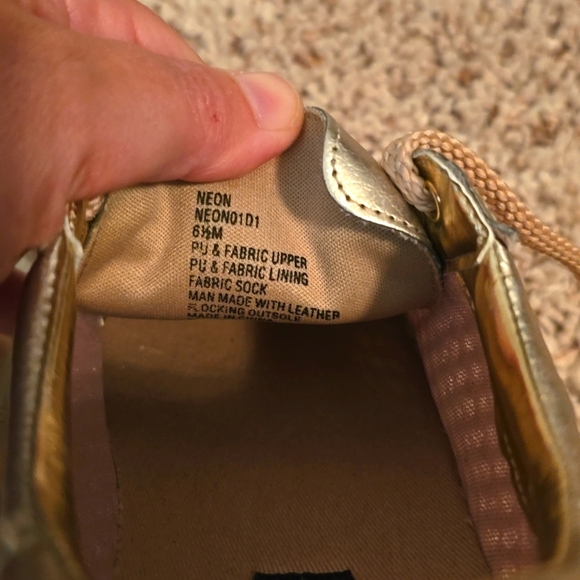 Steve Madden Women's Rose Gild Sneakers Size 6.5 (Bin 0718) - Picture 8 of 10